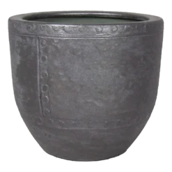 Bloempot Fien - D27 X H25cm - Antraciet