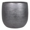 Bloempot Mira - D29 X H27cm - Antraciet -Planten Winkel pot mira d29 h27cm industrieel zwart bloempot antraciet 1
