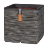 Capi Plantenbak Vierkant Nature Rib NL - L50 X B50 X H50cm - Antraciet 2 Capi Plantenbak Vierkant Nature Rib NL - L50 X B50 X H50cm - Antraciet -Planten Winkel pot vierkant rib nl 50x50x50 antraciet plantenbak 1 5