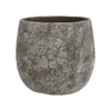 Bloempot Thomas - D19 X H16.5cm - Off White -Planten Winkel thomas pot rond off white h16 5xd19cm bloempot 1 4
