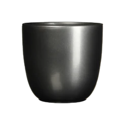 Bloempot Tusca - D28 X H25cm - Antraciet