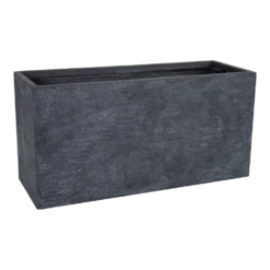 Plantenbak Utah Biguhi - L110 X B40 X H55cm - Donkergrijs