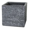 Plantenbak Utah Cubi - L56 X B56 X H46cm - Donkergrijs -Planten Winkel utah cubi graphite w55h46 plantenbak 1 4