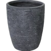 Bloempot Utah Egg High - D36 X H46cm - Donkergrijs -Planten Winkel utah egg pot high graphite d36h46 bloempot 1 4
