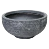 Plantenschaal Utah - D55 X H27cm - Donkergrijs 1 Plantenschaal Utah - D55 X H27cm - Donkergrijs -Planten Winkel utah round bowl graphite d55h27 schaal 1 4