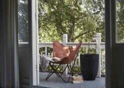 Planten Winkel -Planten Winkel vaas elegant laag rib nl 46x58 zwart bloempot 6 8