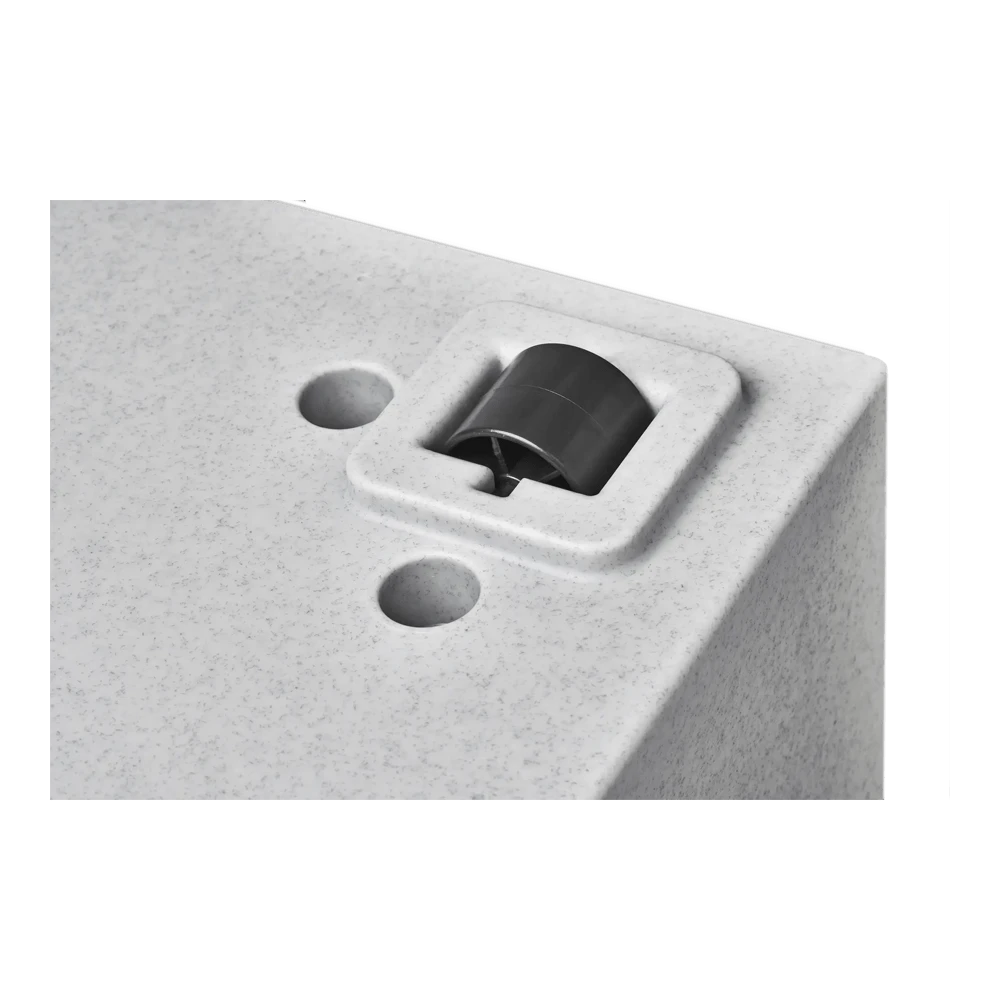 Elho Vivo Next Lang Wielen 80cm - Warm Grijs 6 Elho Vivo Next Lang Wielen 80cm - Warm Grijs - Afbeelding 4