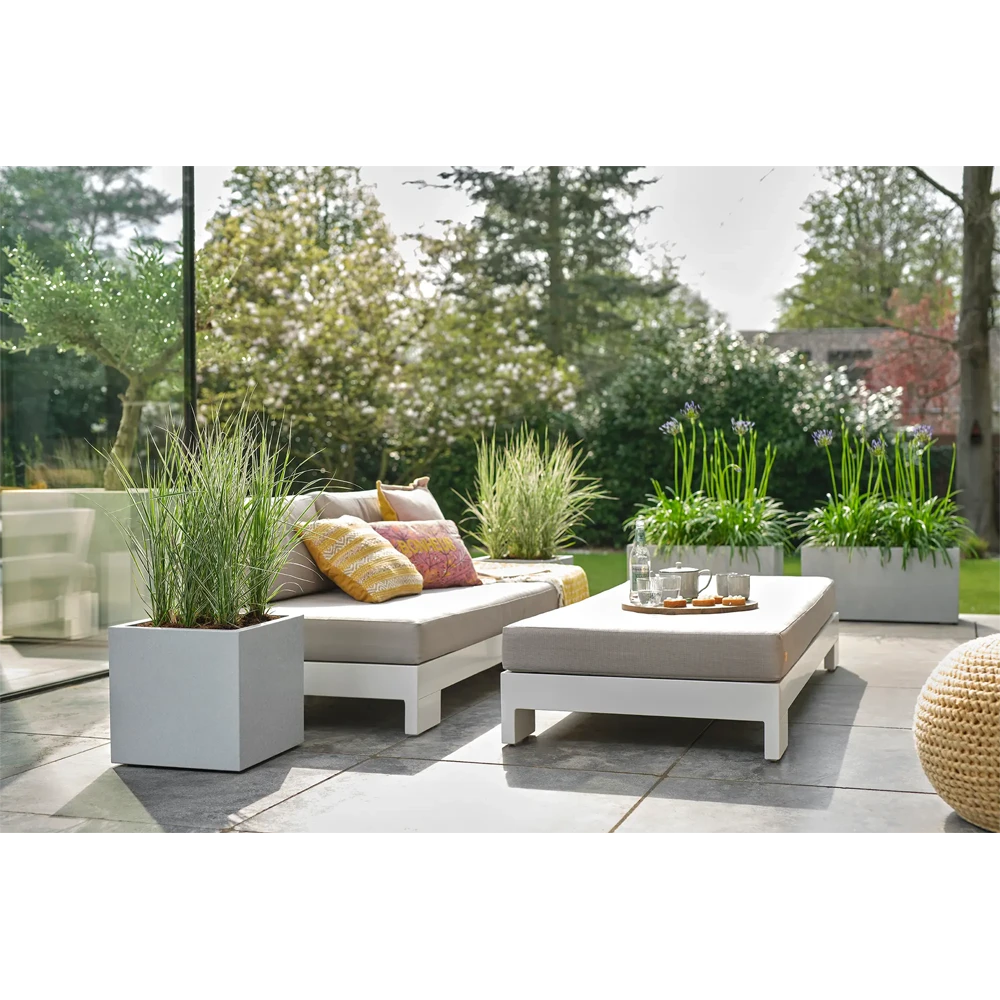 Elho Vivo Next Vierkant Wielen 40cm - Warm Grijs 9 Elho Vivo Next Vierkant Wielen 40cm - Warm Grijs - Afbeelding 7